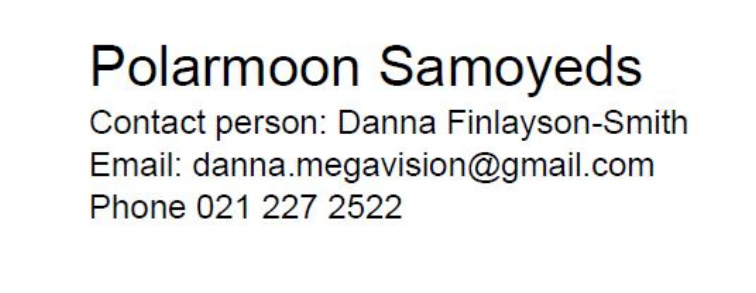 Polarmoon Samoyeds